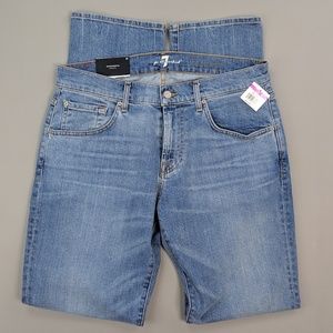 NEW 7 For All Mankind Straight Jeans 33